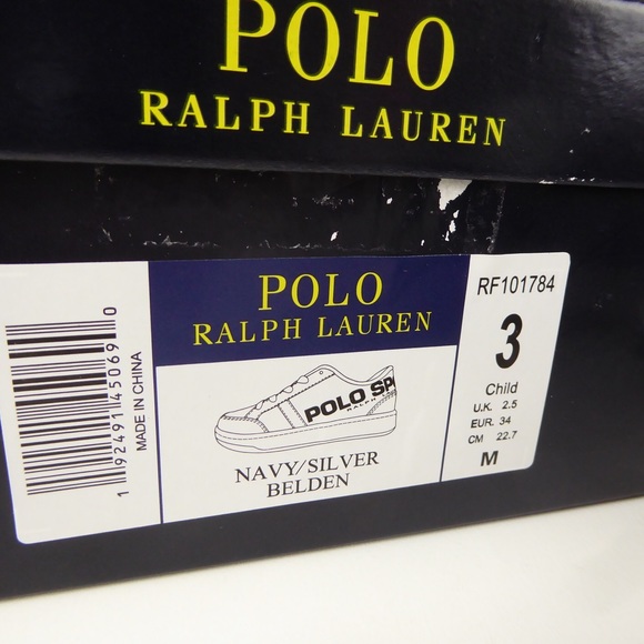 Polo Ralph Lauren Sport Belden Sneakers Shoes NIB - Picture 9 of 9